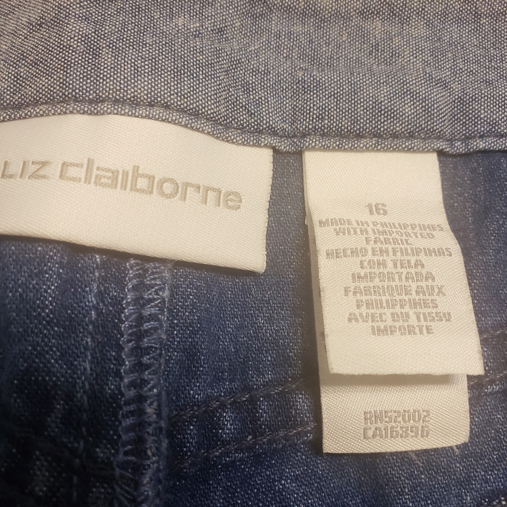 Liz Claiborne skirt with nautical theme size 16 - Picture 12 of 12